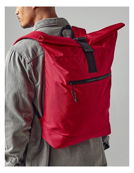 BAG-BG286-Recycled Roll-Top Backpack 2